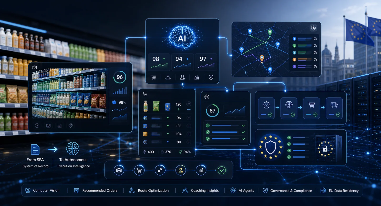 AI-native FMCG: from SFA to autonomous execution