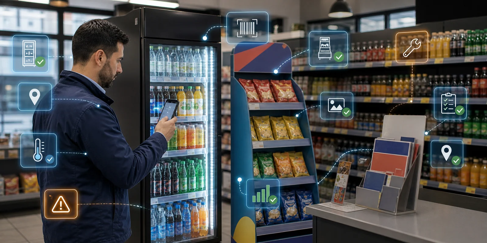 Asset tracking in FMCG: coolers, displays and POSM as measurable commercial assets
