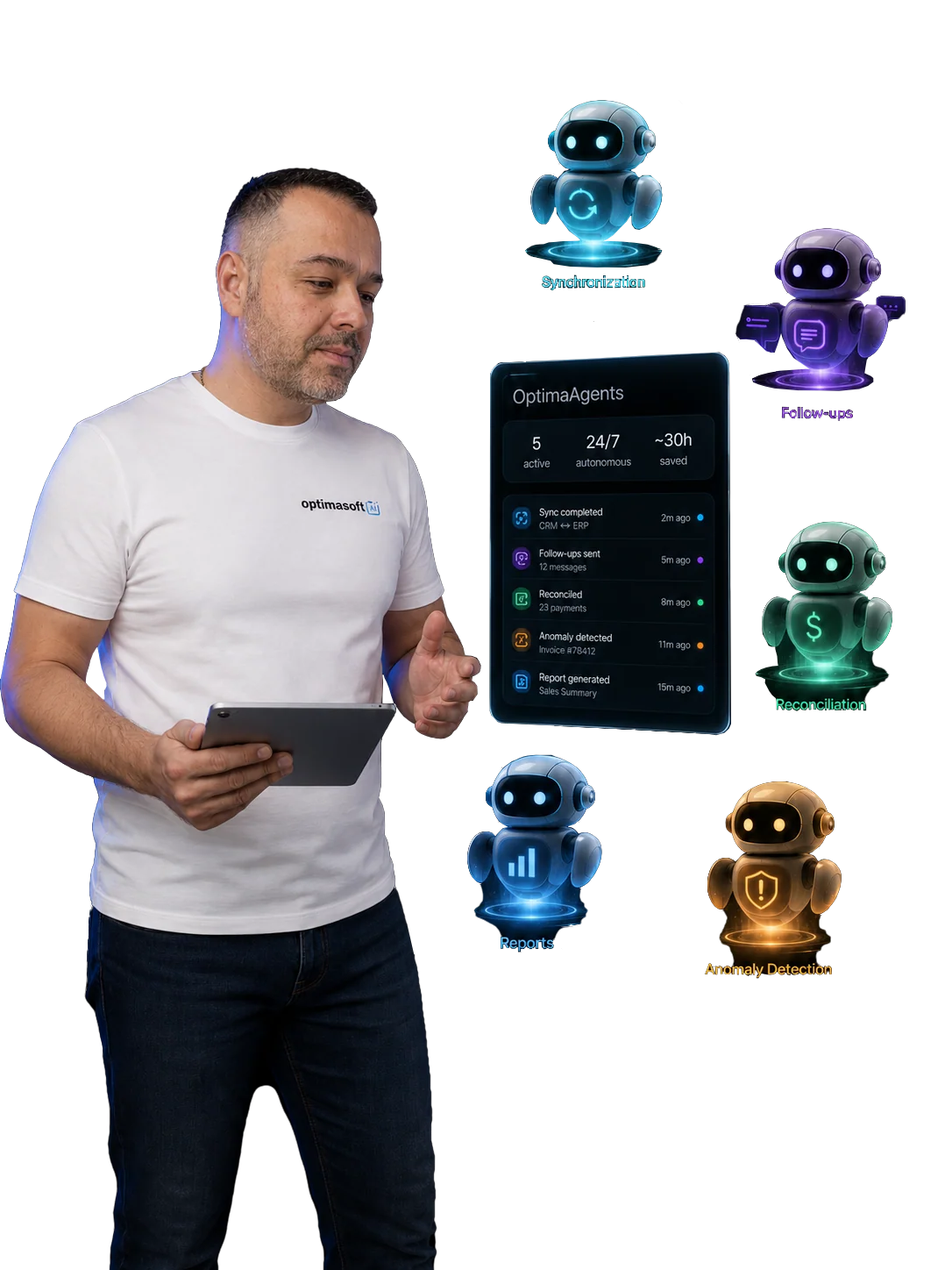 OptimaAgents - автономни AI агенти, които вършат рутинната работа